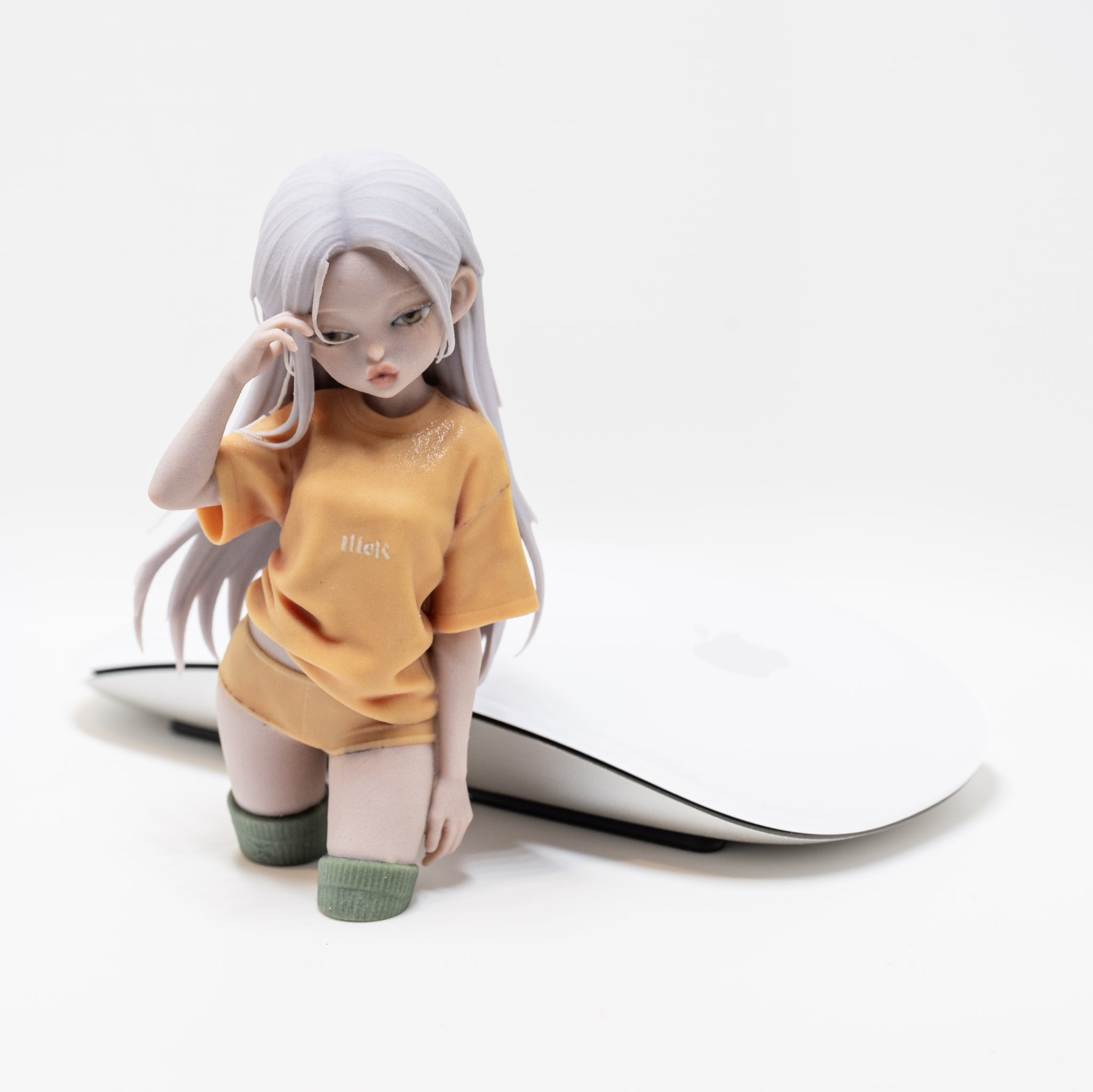 Full-color anime-style character figurine