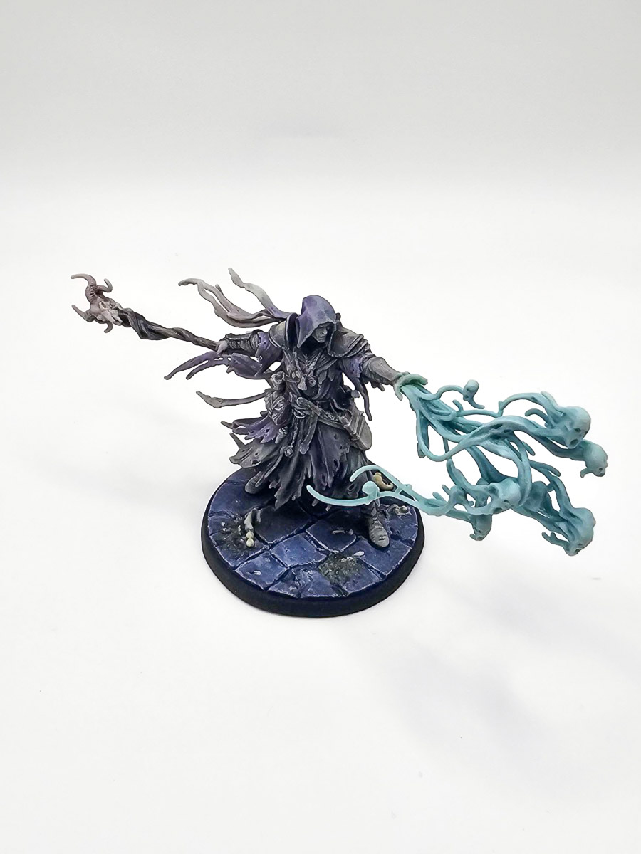 Detailed full-color tabletop miniature